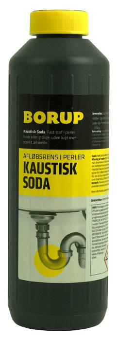 Borup kaustisk soda 1 liter